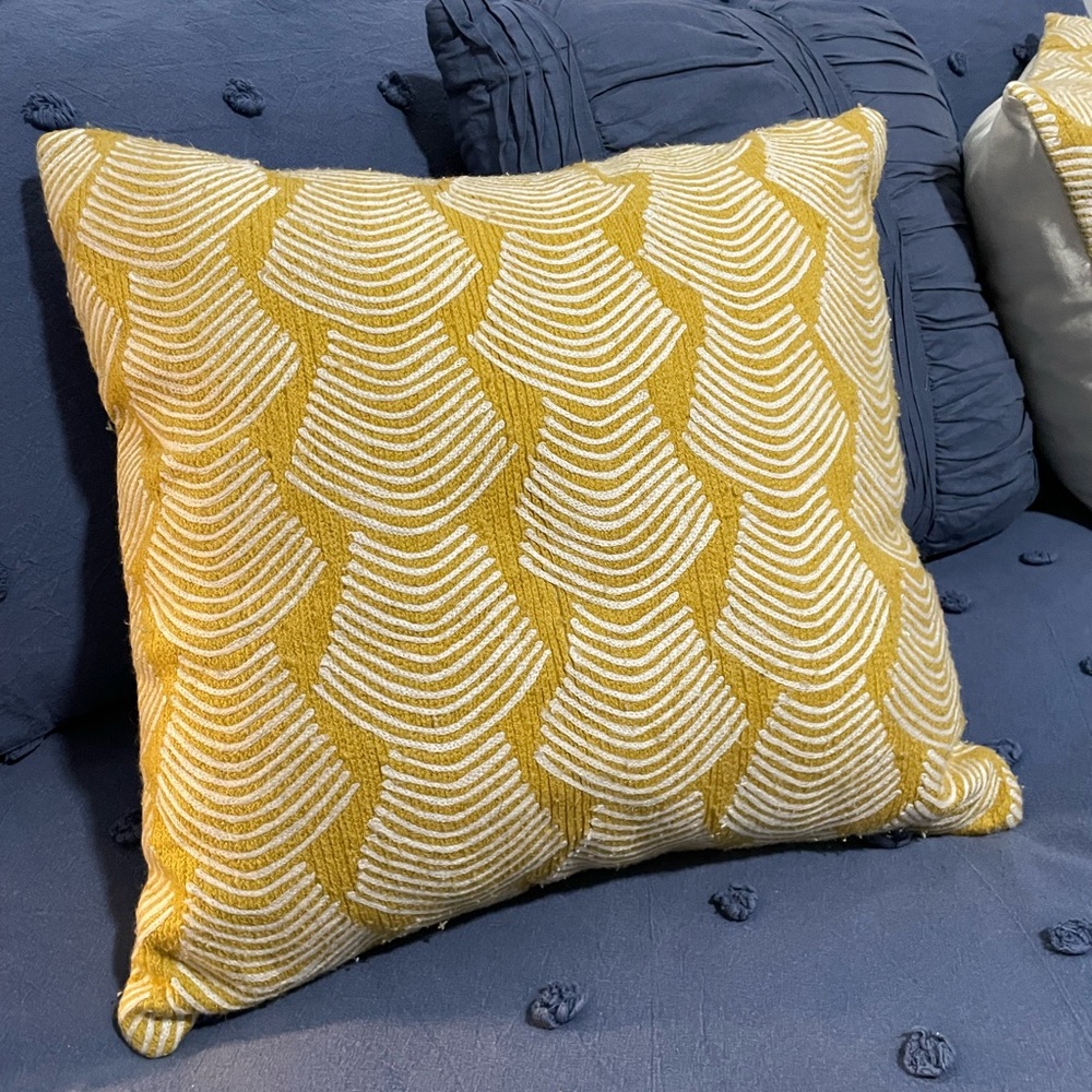 Two west elm pillow covers